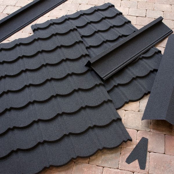 Aquapan Metal Roof Sheet - Barge Cover - 900mm - Grey - Image 3