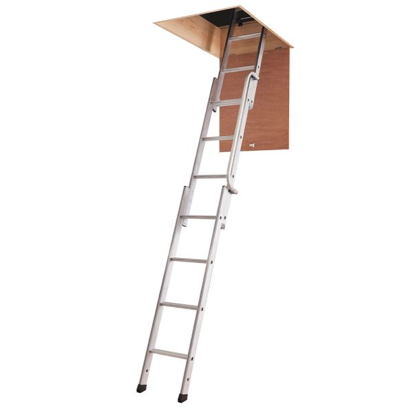 Werner Easiway Aluminium 3 Section Loft Ladder (31334000)