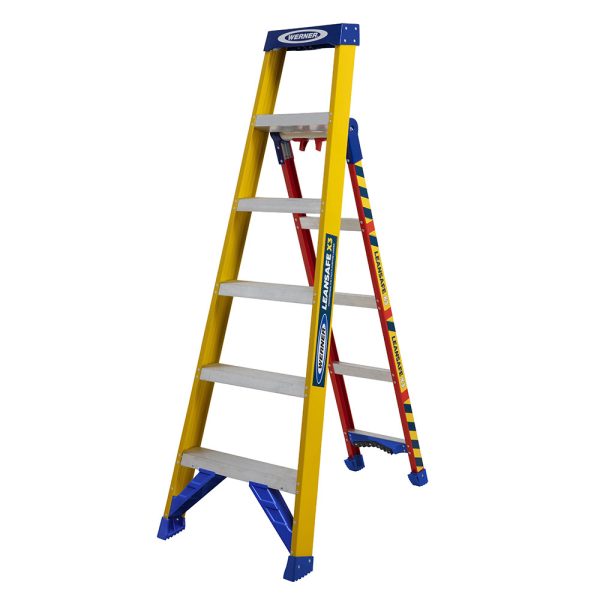 Werner LeanSafe X3 Fibreglass Multi-Purpose Ladder (75071)
