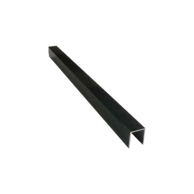 FENCING U TRIM BLACK