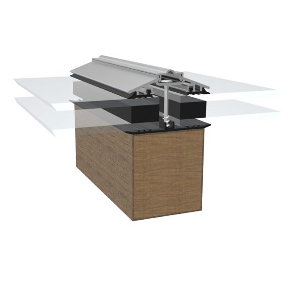 Capex 50 Aluminium Screw Down 50mm Rafter Supported Glazing Bar - Image 3