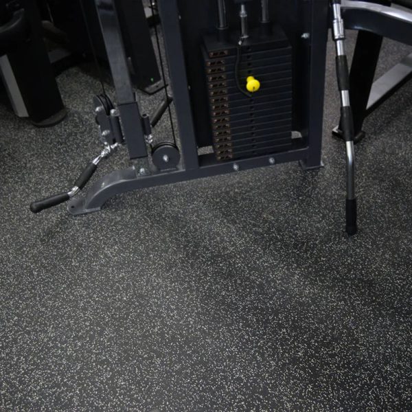 Reign Fleck Fitness Tile - Premium Rubber Gym Flooring Tile - 1000mm x 1000mm (1m2) - Image 3