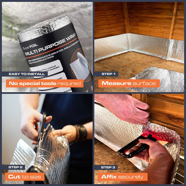 SuperFOIL Shed Insulation Kit - 21sqm - Image 5