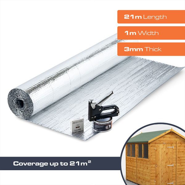 SuperFOIL Shed Insulation Kit - 21sqm - Image 7