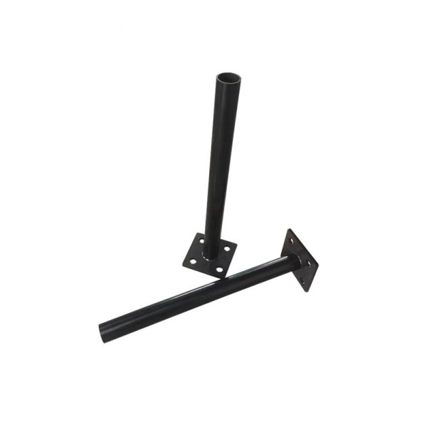 Composite Fencing Post Steel Mount - 100mm x 100mm x 600mm