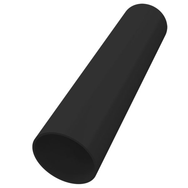 FreeFlow 68mm Round Downpipe 4 Metre Black (FRP400BL)